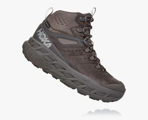 Hoka One One Men's Stinson Mid GORE-TEX Hiking Boots Grey Canada Online [CYBKX-8743]